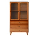 thumbnail image 5 of 5-Layer Sideboard Cupboard Storage Cabinet w/ 2-Door for Pantry Kitchen Brown, 5 of 24