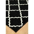 thumbnail image 3 of Furnish my Place Contemporary Trellis Modern Geometric Area Rug, Black, 3 of 5