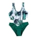 thumbnail image 2 of Traje de baño para niñas Herrnalise, traje de baño para niños, traje de baño sin mangas con escote en V, traje de baño dividido, traje de baño con bisagras, conjunto de natación, 2 of 8
