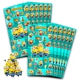 thumbnail image 1 of Hojas de stickers de Minions de 12 unidades, Despicable Me, para fiestas, 1 of 2