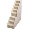 thumbnail image 1 of Animal Stuff MINI8GR Bear Stairs Mini 8 Step Dog Steps - Grey, 1 of 1