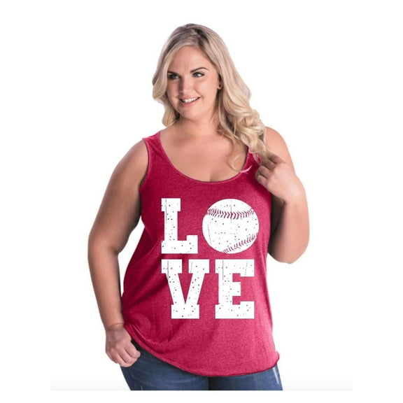 Artix - Women's Plus Size Tank Top - Baseball