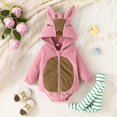 thumbnail image 2 of Leey-World Newborn Infant Baby Boy Girl Clothes Unisex Baby Animal Homewear Infant Flannel Hooded Halloween/Christmas Romper Sleepwear, 2 of 9