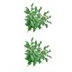 thumbnail image 2 of Monstrate Paquete de 10 ramas de hojas artificiales, ramas de plantas de simulación, ceremonia de boda, vacaciones, oficina, decoración de Verde 2Conjunto, 2 of 6
