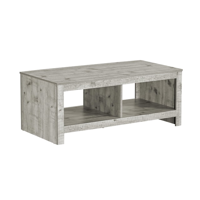 Monarch Specialties - Coffee Table, 44"L, Cocktail, Rectangular, Living Room, Rustique Grey Laminate, Transitional