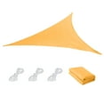 thumbnail image 6 of Clearance!SDJMa 3m x 3m x 3m Triangle Waterproof SunShade with Rope, UV Block Water Resistant Sun Shade Sail Canopy Awning Shelter for Backyard Deck Patio Garden Outdoor Activities and Facility, 6 of 9