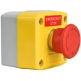 thumbnail image 4 of SP-A001 IP65 waterproof emergency switch button ABS red emergency stop push button switch station, 4 of 5