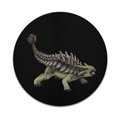 thumbnail image 2 of WIRESTER 7.88 in Round Mouse Pad with Non-Slip Rubber Base for Computers, Laptop, Office & Home - Ankylosaurus Dinosaur, 2 of 5