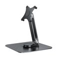thumbnail image 1 of Support d'Écran Portable en Alliage d'Aluminium pour Bureau, Rotation à 360 °, 75x75, Convient aux Vis M4, Ajustable, 1 of 5