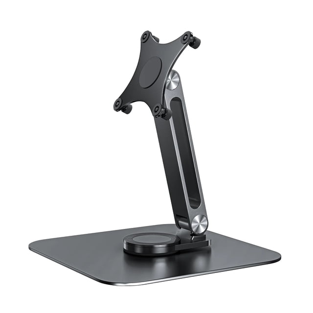 Support d'Écran Portable en Alliage d'Aluminium pour Bureau, Rotation à 360 °, 75x75, Convient aux Vis M4, Ajustable