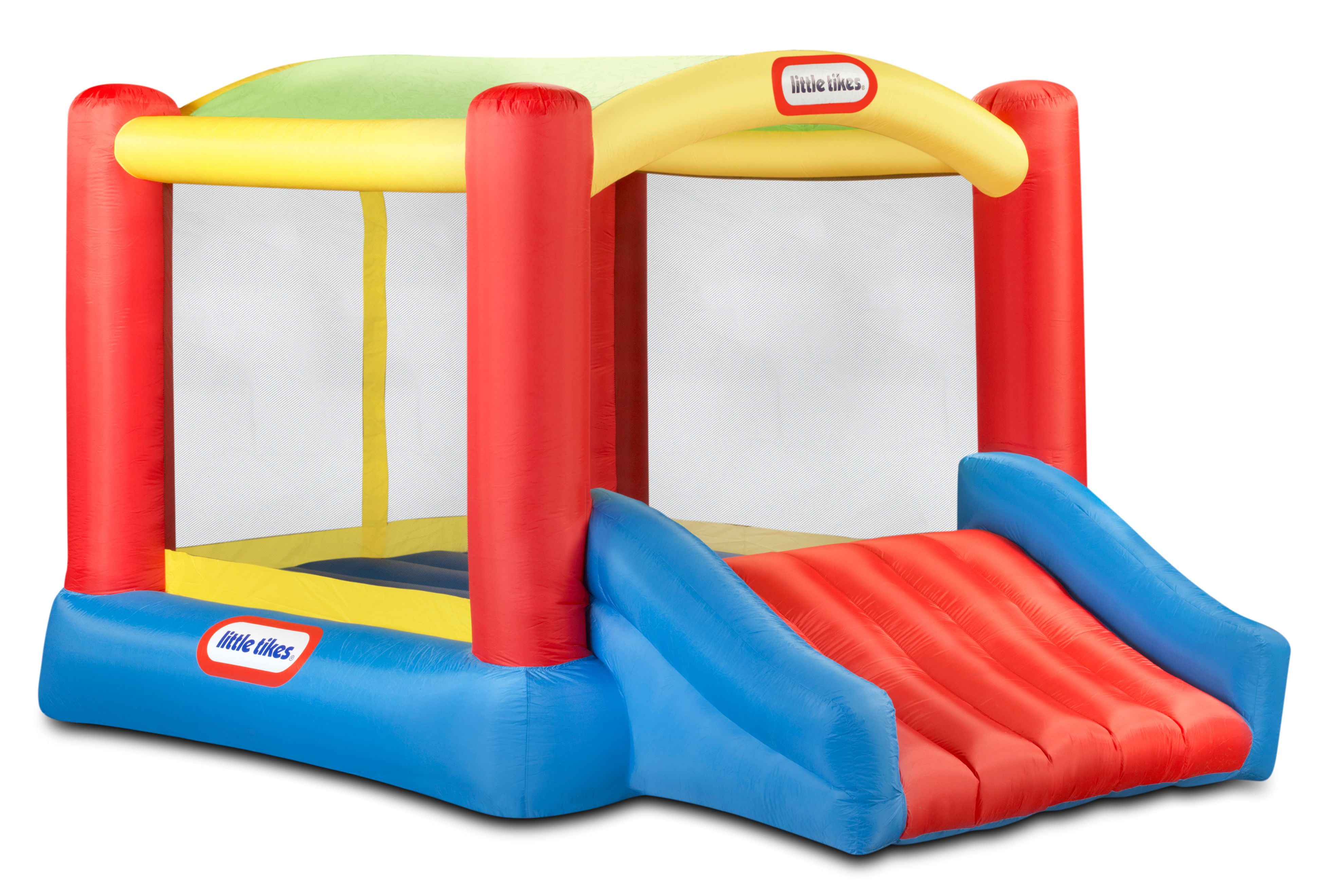 little tikes shady jump and slide bounce house