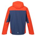 thumbnail image 2 of Regatta - Chaqueta con Capucha Birchdale para Hombre (Azul Almirante, Naranja Oxidado) Regatta UTRG3474_admiralbluerustyorange, 2 of 2
