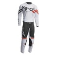thumbnail image 1 of Thor Youth Pulse Cube Jersey and Pant Combo Grey/Orange (Youth X-Small / Pants 18), 1 of 2