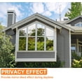 thumbnail image 6 of One Way Window Privacy Film, Daytime Static Cling Non-Adhesive Heat Control Anti UV Sun Blocking Decal Tint Film for Glass Door Window Home Office, Silver, 23.6"x78.7", 6 of 8