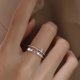 thumbnail image 4 of A Mi Hija Anillo Anillo de Rhinestone Anillo Minimalista Ansiedad Regalo para Ella Regalo de Regreso a la Escuela, 4 of 8