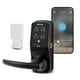 thumbnail image 1 of Lockly Secure Pro Smart Lock Wi-Fi, cerradura de puerta con teclado digital de entrada sin llave, cerradura de puerta delantera con sensor biométrico de huellas dactilares 3D con manija, control de vo, 1 of 5