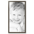 thumbnail image 2 of ArtToFrames 23" x 44" Muted Silver Picture Frame, 23x44 inch Silver Wood Poster Frame (WOM-4626),  Pack, 2 of 8