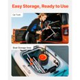 thumbnail image 6 of KFFKFF Kayak Cart with 250 lbs Load Capacity, Canoe Dolly Featuring 7.5-inch Solid Rubber Tires and Kickstand, Quick Assembly and Disassembly, Ideal for Kayaks, Canoes, and Paddleboards, 6 of 9