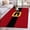 Red, variant on Entryway Rug 2x3 Ft, Christmas Santa Non Slip Small Area Rugs for Front Door, Black Golden Belt Red Backdrop Washable Low Pile Accent Carpet Doormat for Indoor Entrance Kitchen Bathroom Doorway