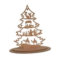 thumbnail image 4 of Cartel de Mesa Navideño Ornamental Letrero Rústico de Madera para Decorar La Mesa Centro de Mesa para Fiestas Y Salón Adecuado para Regalo Decoración Estilo F, 4 of 8