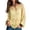 409#Yellow, variant on Sweaters for Women Scoop Neck Long Sleeve Oversized Knit