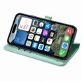 thumbnail image 2 of Funda Cartera FOXDOCK para iPhone 17 , Flip PU con Relieve de Gatos y Perros, Tarjetero y Soporte, 2 of 6