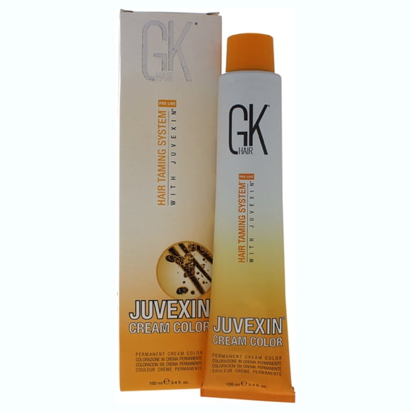 Sistema de Domesticación Del Cabello Global Keratin Juvexin Color Crema # 6.7 Rubio Arena Oscuro 3.4 oz