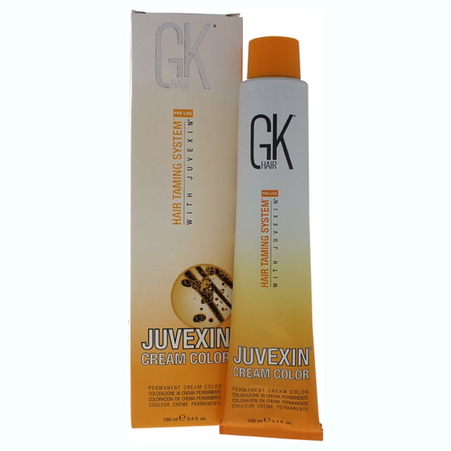 Sistema de Domesticación Del Cabello Global Keratin Juvexin Color Crema # 6.7 Rubio Arena Oscuro 3.4 oz