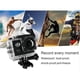thumbnail image 3 of Monstrate Cámara de acción deportiva HD Wifi Videocámara DV a prueba de agua Cámara de cámara de 2 pulgadas Estabilizadores de cámara, 3 of 5