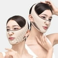 thumbnail image 3 of YiJuHui 1pcs V Line Lifting Mask, Adjustable Chin Strap for Sleeping, Jaw Exerciser Face Lift Prevent Sagging, Chin and Cheek Lifting Bandage for V Face Lift, 3 of 10