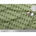 thumbnail image 2 of Soimoi Tissu Poly Georgette Imprimé Diamant & Paisley 1 Yard 52 Pouces de Large, 2 of 3