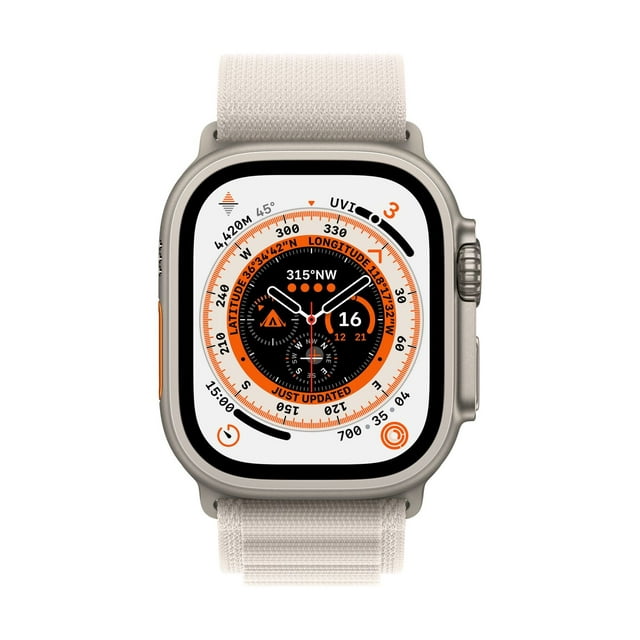 Apple Watch Ultra (GPS + Cellular) 49mm - Starlight Alpine Loop