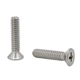 thumbnail image 4 of FixtureDisplays® 10-24*7/8" Stainless Flat Head Machine Screws, Full Thread, Phillips Drive, Stainless Steel 18-8, Machine Thread 315147, 4 of 7