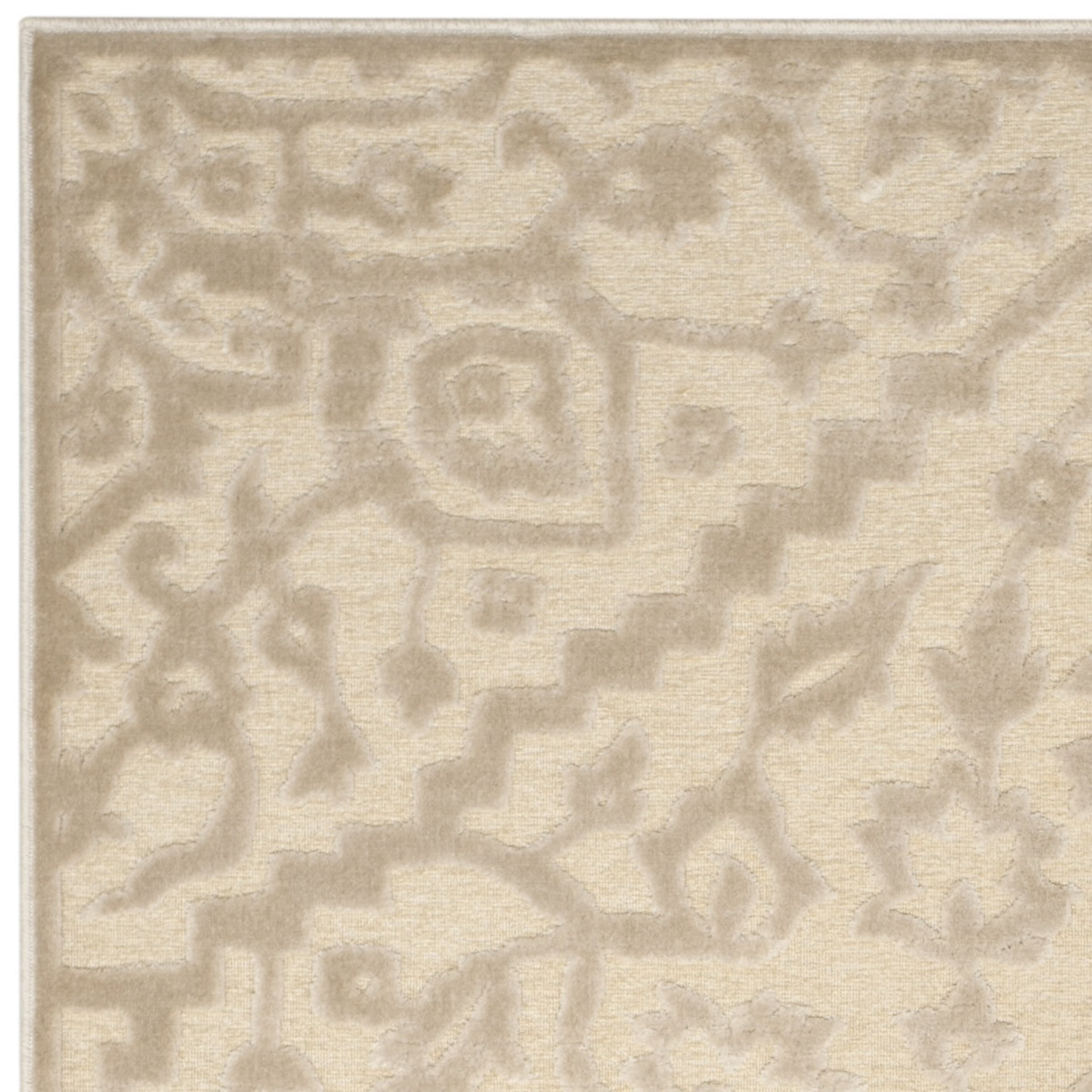 SAFAVIEH Paradise Jerri Damask Area Rug, Stone, 4' x 5'7"
