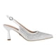 thumbnail image 2 of TACONES DE FIESTA CLASBEN MUJER DIAMANTE TEXTIL BLANCO, 2 of 4
