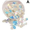 thumbnail image 3 of Sparkling 13mm Golden Fish Scale Mermaid Flake for Eye Makeup and Face Decoration, 3 of 8