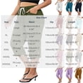thumbnail image 3 of Ruimatai Womens Capri Cropped Pants Drawstring Elastic Waist Pocket Button Detail Plus Size Casual Vacation Trousers, 3 of 7