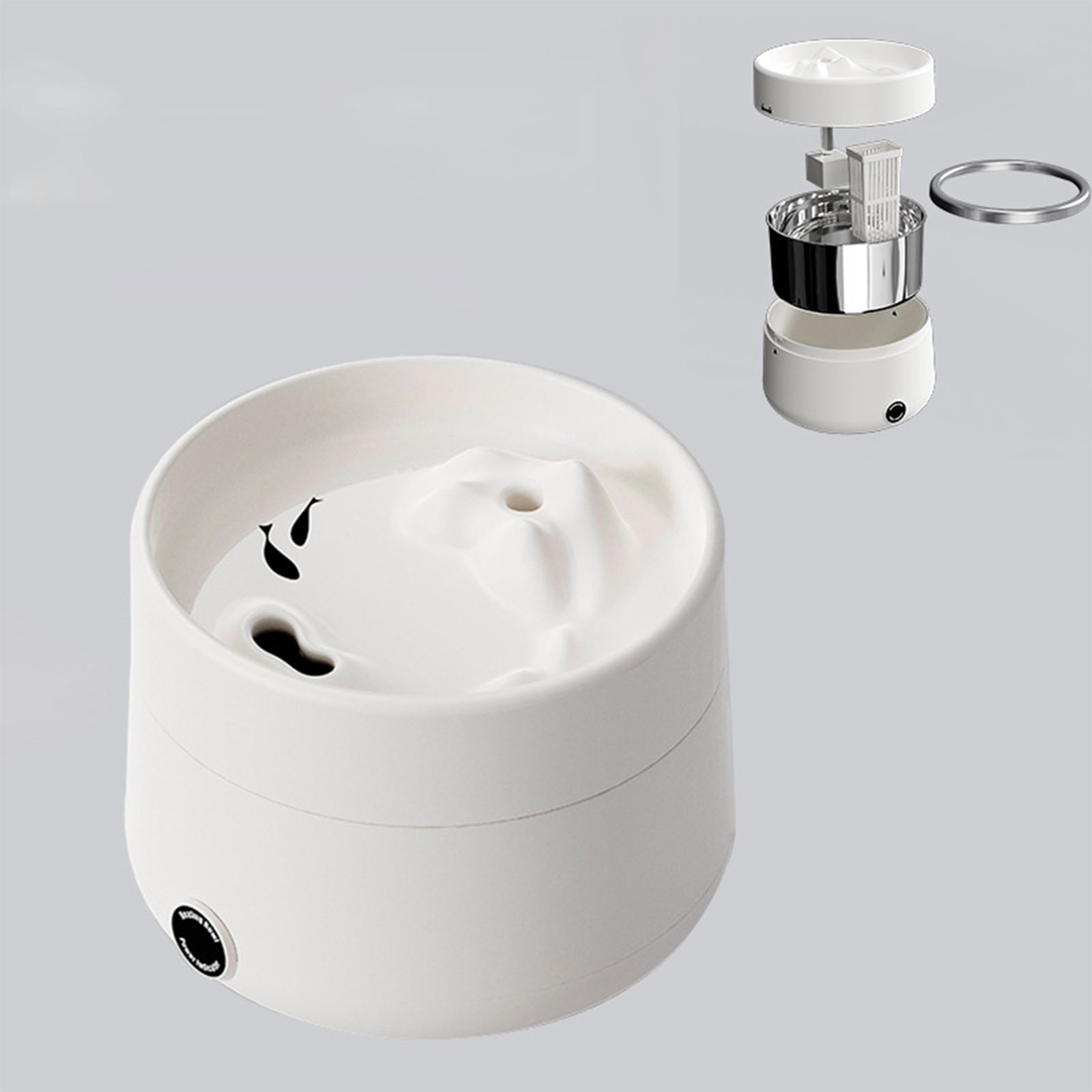 Automatic Constant Temperature Water Dispenser for Dogs and Cats, Thermostatic Heated Drinking Fountain, Fresh Water Feeder, Pet Care Supply