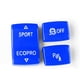 thumbnail image 3 of Botón de interruptor lateral de la consola central para BMW 4S F32 F33 F36 (2013-2019) Azul, 3 of 6