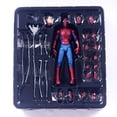 thumbnail image 4 of Marvel Mafex 044 Avengers Spiderman figura de acción estatua puede cambiar Tom Holland cara Spider Man modelo muñeca juguetes colección regalo, 4 of 5