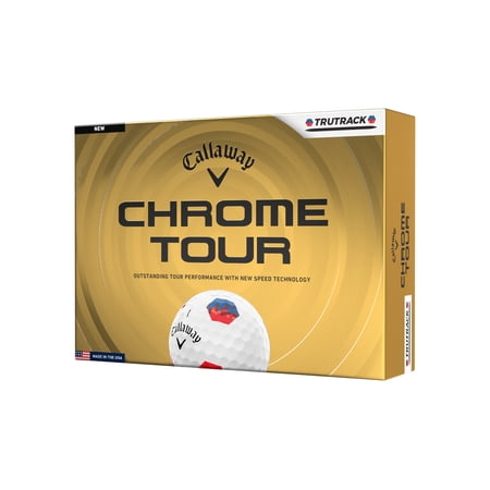 Callaway Golf Chrome Tour 26 - Blue/Red TruTrack 12 ball pk
