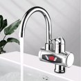 thumbnail image 4 of Grifo eléctrico instantáneo para cocina y baño, pantalla digital, grifo de agua caliente rápida, calentamiento en tres segundos, frío y caliente, doble propósito, 4 of 5