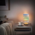 thumbnail image 6 of Shells on Beach Bedside Table Lamp LED Desk Lamps with USB Charging Port Cylinder Retro Warm Lights for Bedroom Living Room Coffee Bar Decoration, 6 of 7