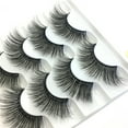 thumbnail image 4 of 〖Hellobye〗Luxury Makeup 5Pair 3D False Lashes Fluffy Strip Eyelashes Long Natural Party, 4 of 7