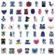 thumbnail image 3 of Juego de 100 pegatinas Huggy Wuggy Kissy Missy Muñeca de peluche Poppy Playtime Juguete para fanáticos del juego de terror del monstruo rosa azul Killy Willy Magic Scary oso de fresa Electrónica, 3 of 3