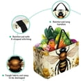 thumbnail image 3 of Honeybee Large Capacity Reusable Foldable Oxford Cloth Storage Bin - Decorative Box, Collapsible Bucket, and Convenient Storage Basket, 3 of 7