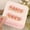 SDY1453-B5 Graffiti Cheese [Suspension Box Jelly Glue], variant on Dopamine pink gradual change nail art, short graffiti cheese trapezoidal nail 10 pieces sub-code star short wear nail