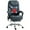 Gris, variante sur Vinsetto Chaise de Bureau en Cuir PU avec Massage par Vibration et Chaleur, Gris