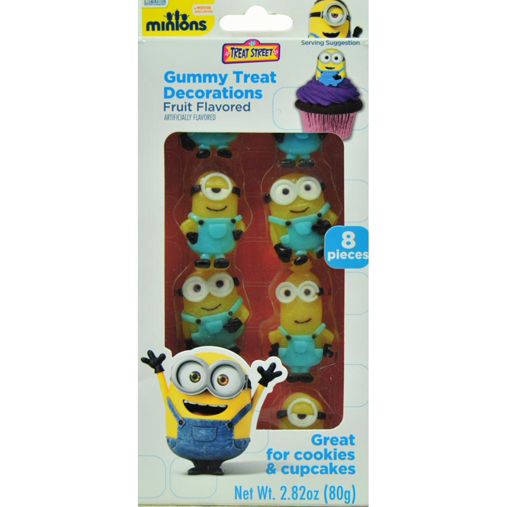 Minions Gummy Treat Decorations, 2.82 oz