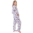 thumbnail image 3 of Angelina Cozy Fleece Notch Collar Pajama Set with Pockets (1-Pack), 3 of 4